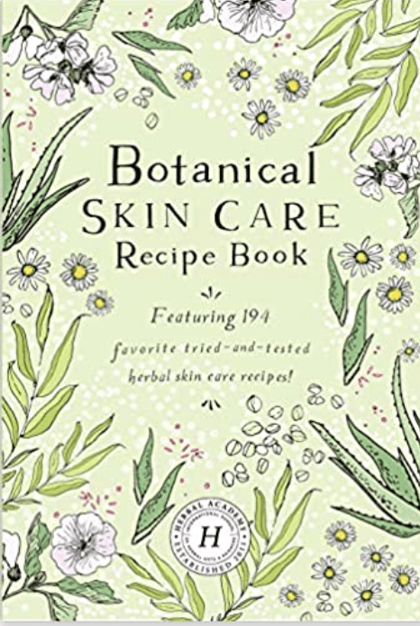 Botanical Skin Care Recipe Book - Spiral Circle