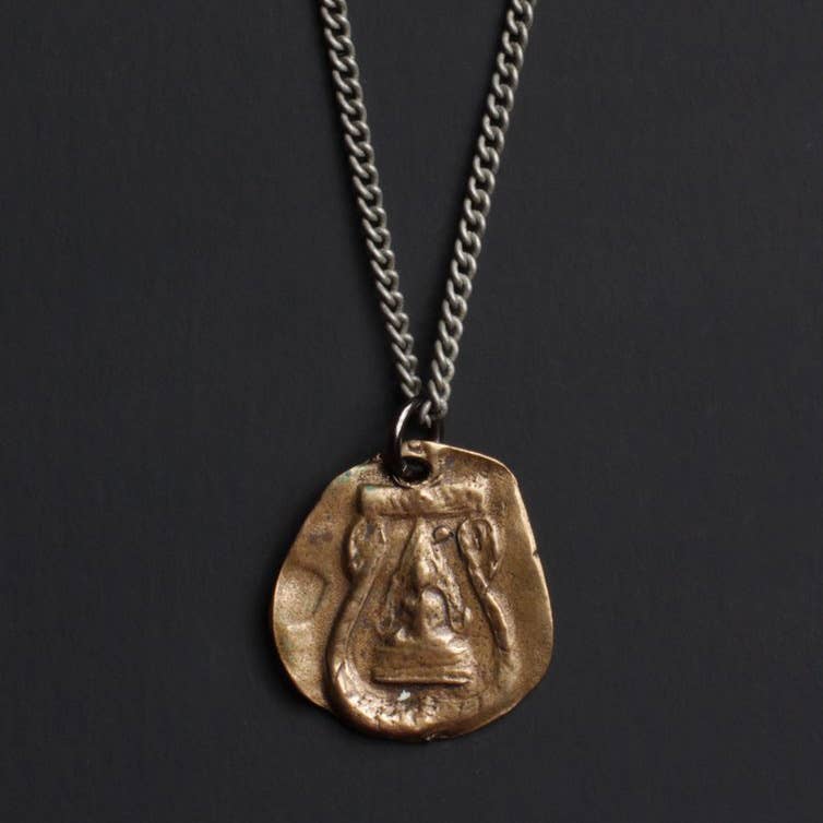 Bronze Buddha Love Necklace | 27