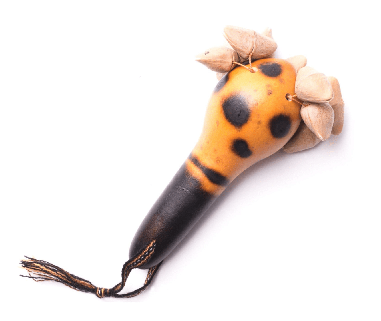 Cacho Gourd & Seed Pod Shaker | Peru - Spiral Circle