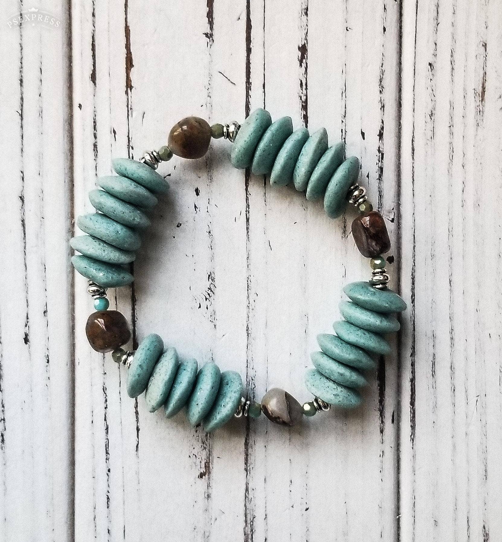 Calm of the Storm Bracelet - Spiral Circle