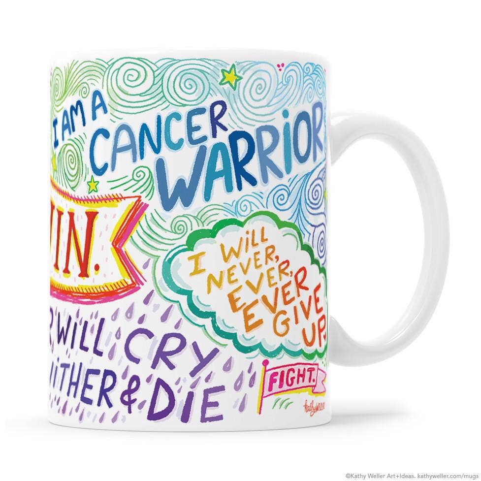 Cancer Warrior Mug | 11oz - Spiral Circle