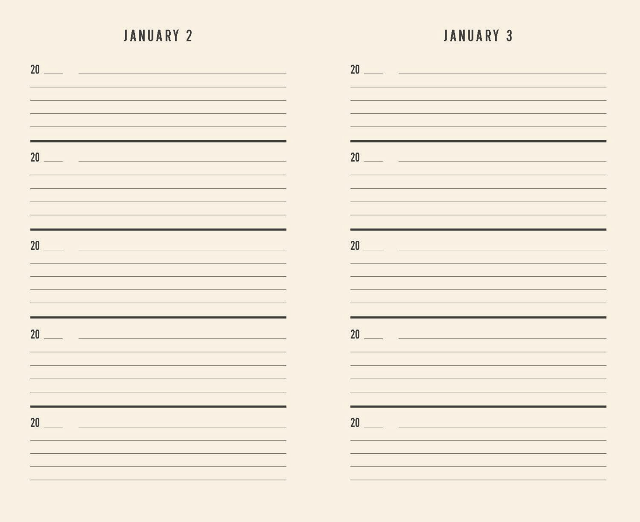 Canvas One Line a Day: A Five - Year Memory Book - Spiral Circle