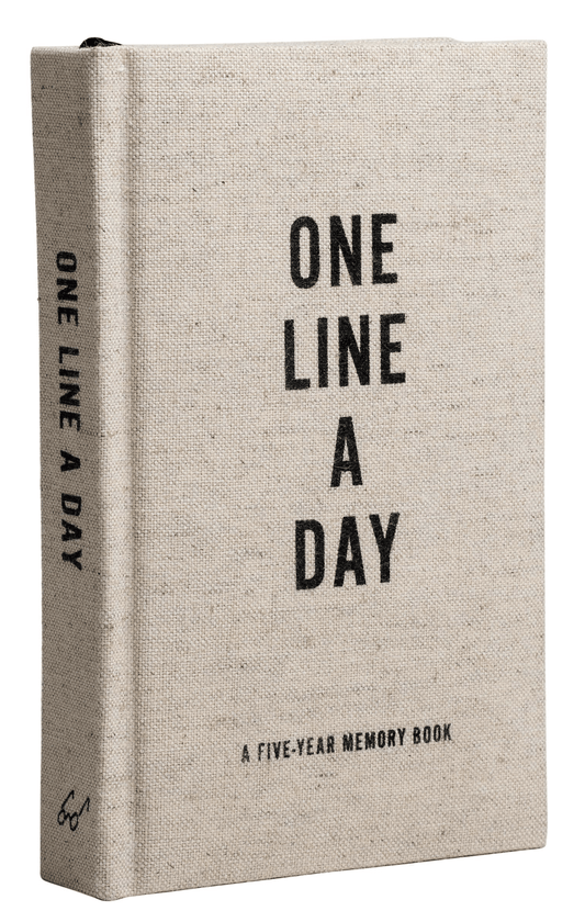 Canvas One Line a Day: A Five - Year Memory Book - Spiral Circle