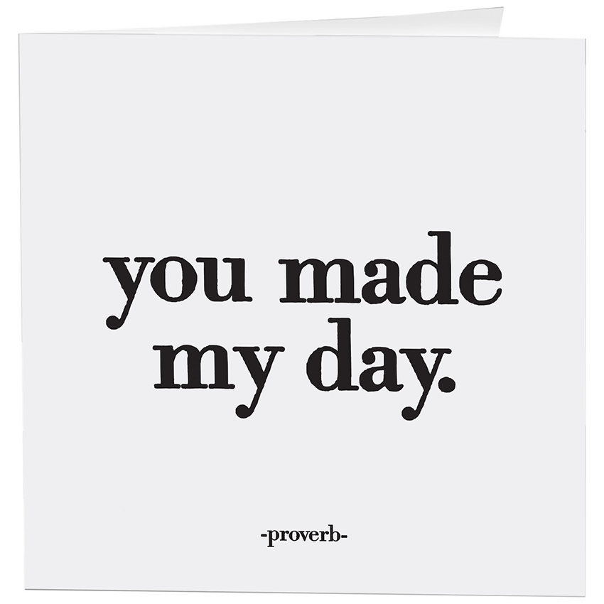 Cards | You Made My Day | Thank You - Spiral Circle