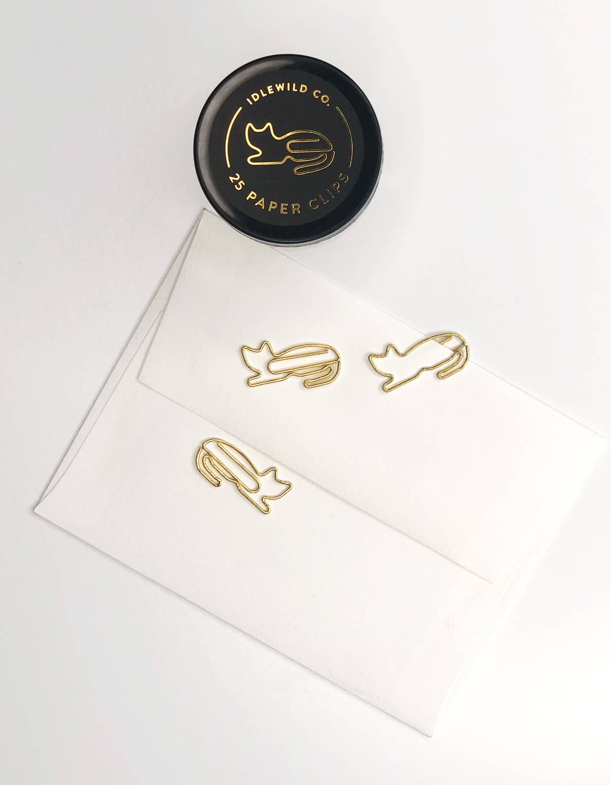 Cat Paper Clips - Spiral Circle