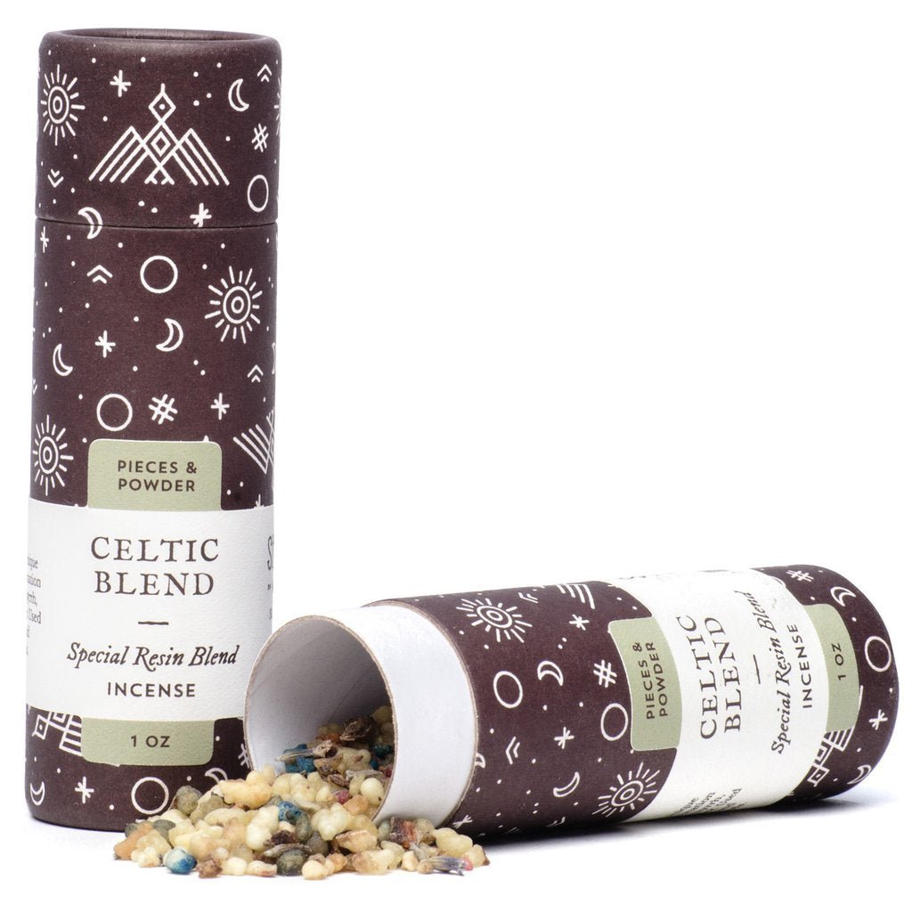 Celtic Blend | Special Resin Incense | Pieces and Powder - Spiral Circle
