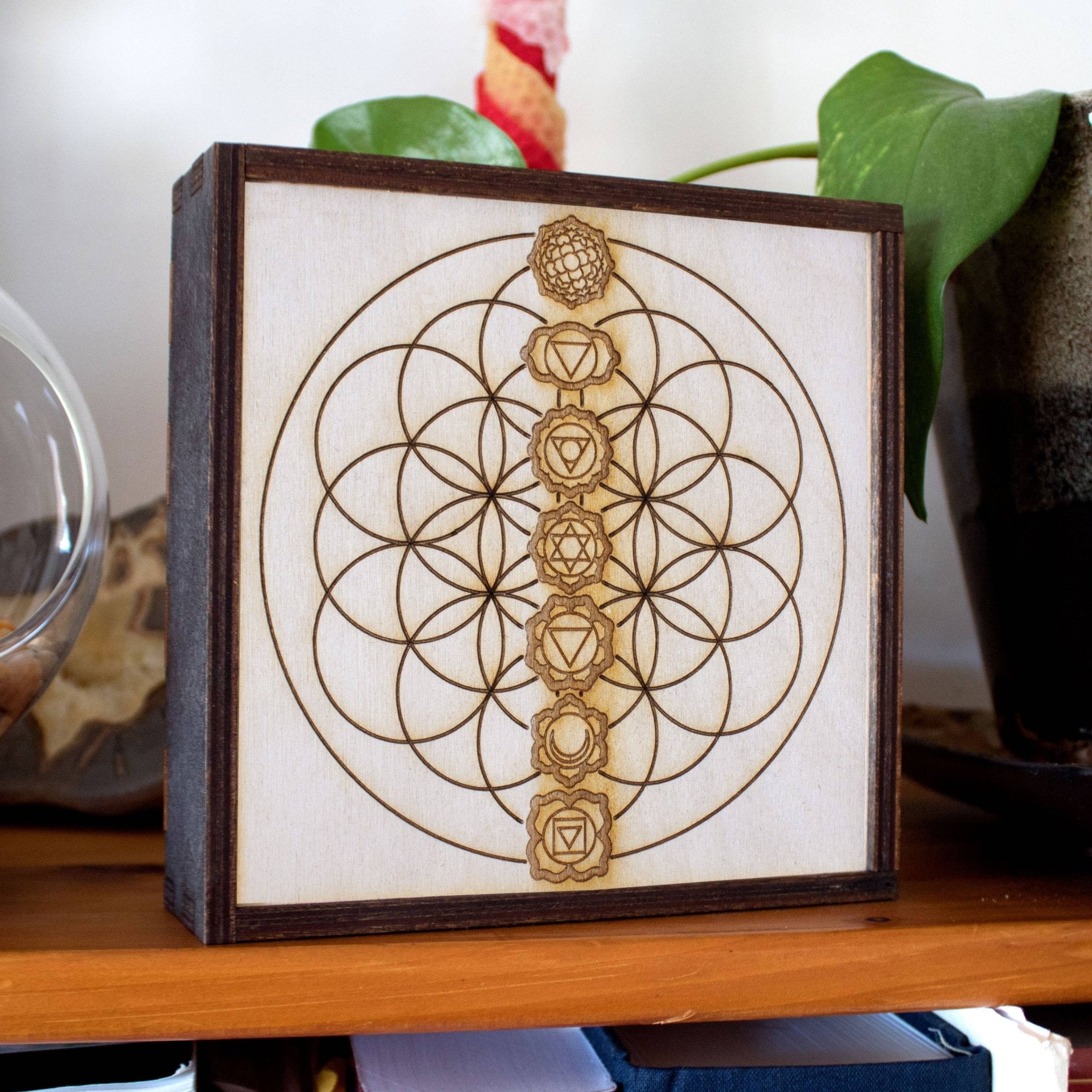 Chakra Crystal Grid Box 6