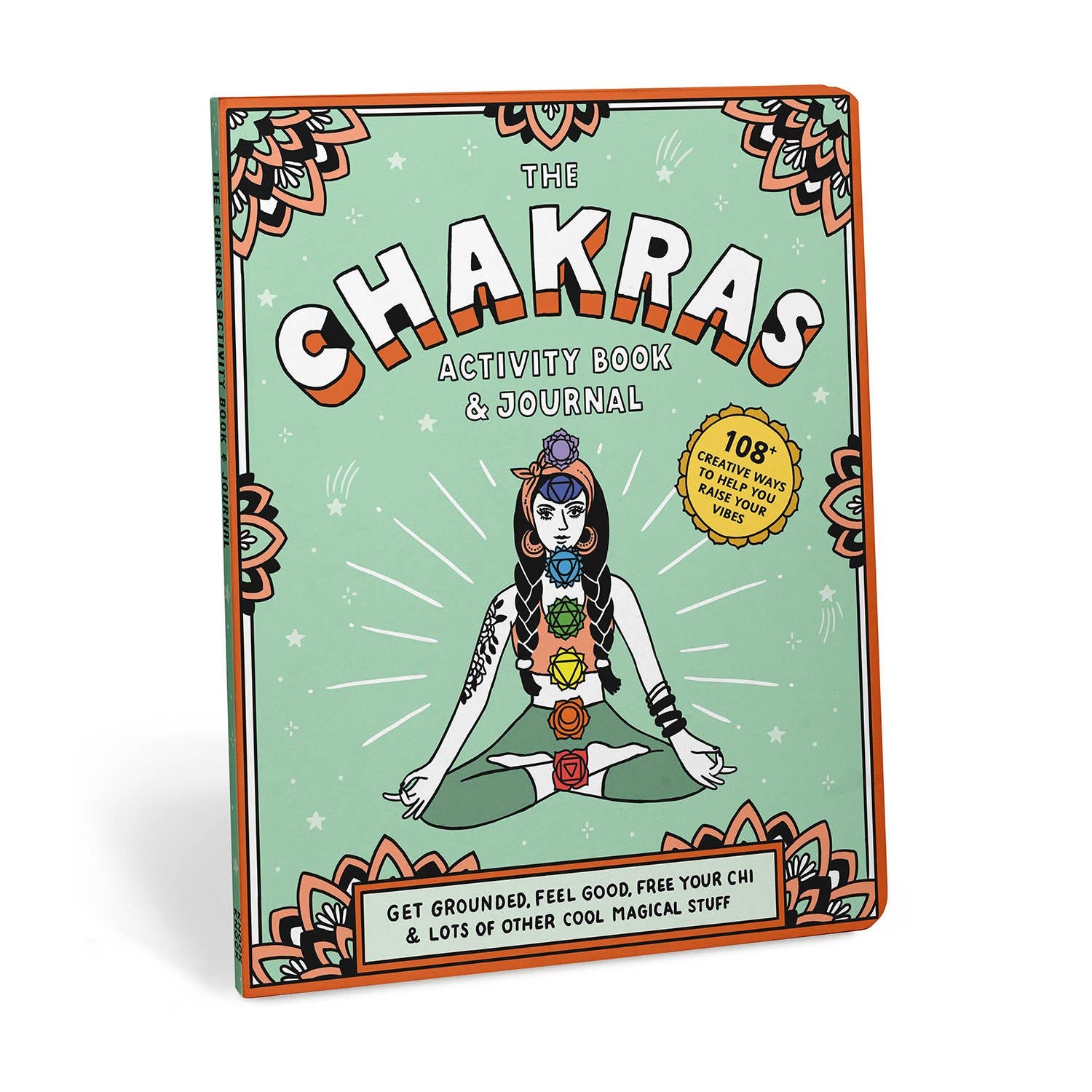 Chakras Activity Book & Journal - Spiral Circle
