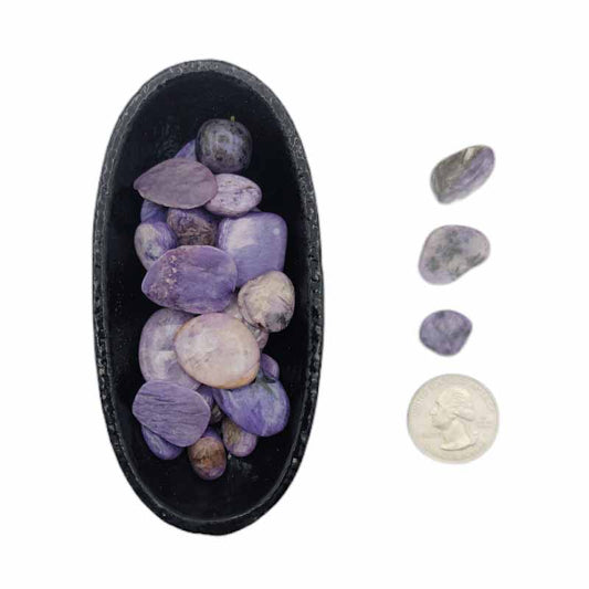 Charoite | Connection - Spiral Circle