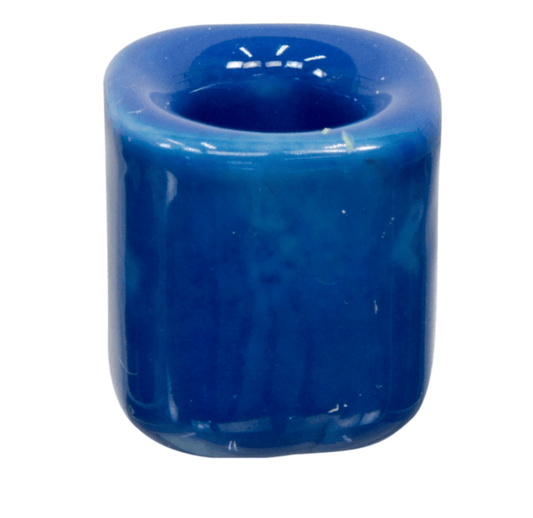 Chime Candle Holder | Dark Blue - Spiral Circle