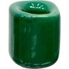 Chime Candle Holder | Dark Green - Spiral Circle