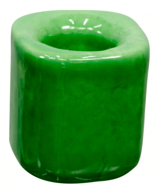 Chime Candle Holder | Light Green - Spiral Circle