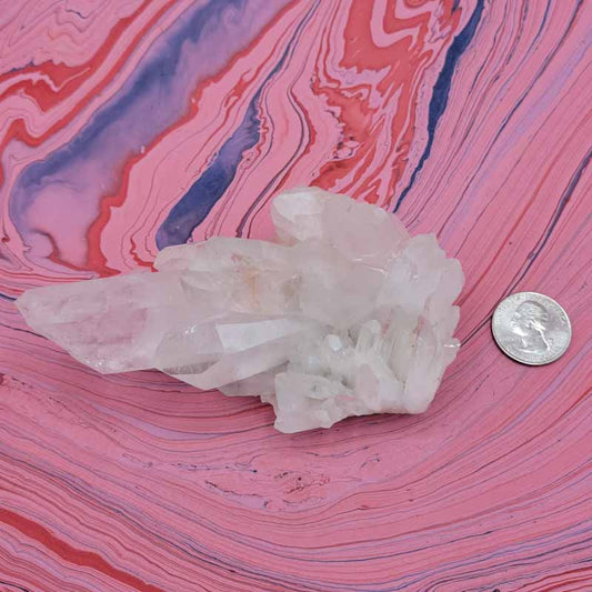 Chunky Quartz Clusters - Spiral Circle