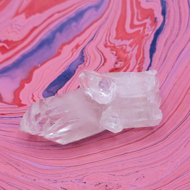 Chunky Quartz Clusters - Spiral Circle