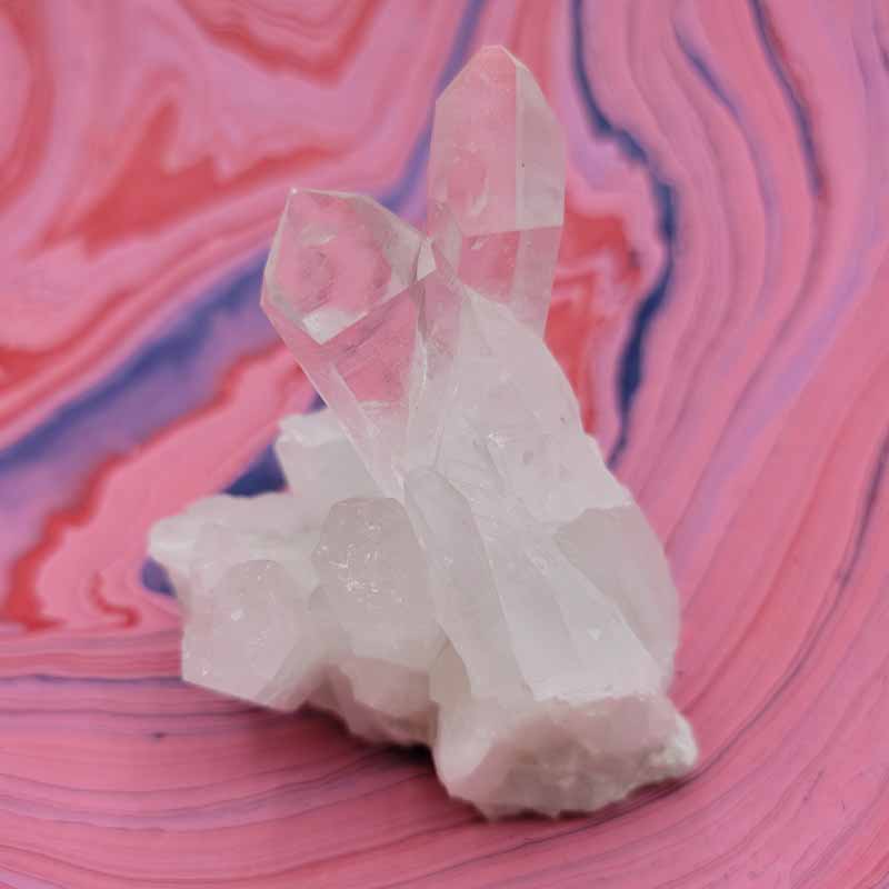 Chunky Quartz Clusters - Spiral Circle