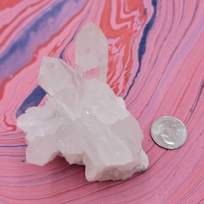 Chunky Quartz Clusters - Spiral Circle