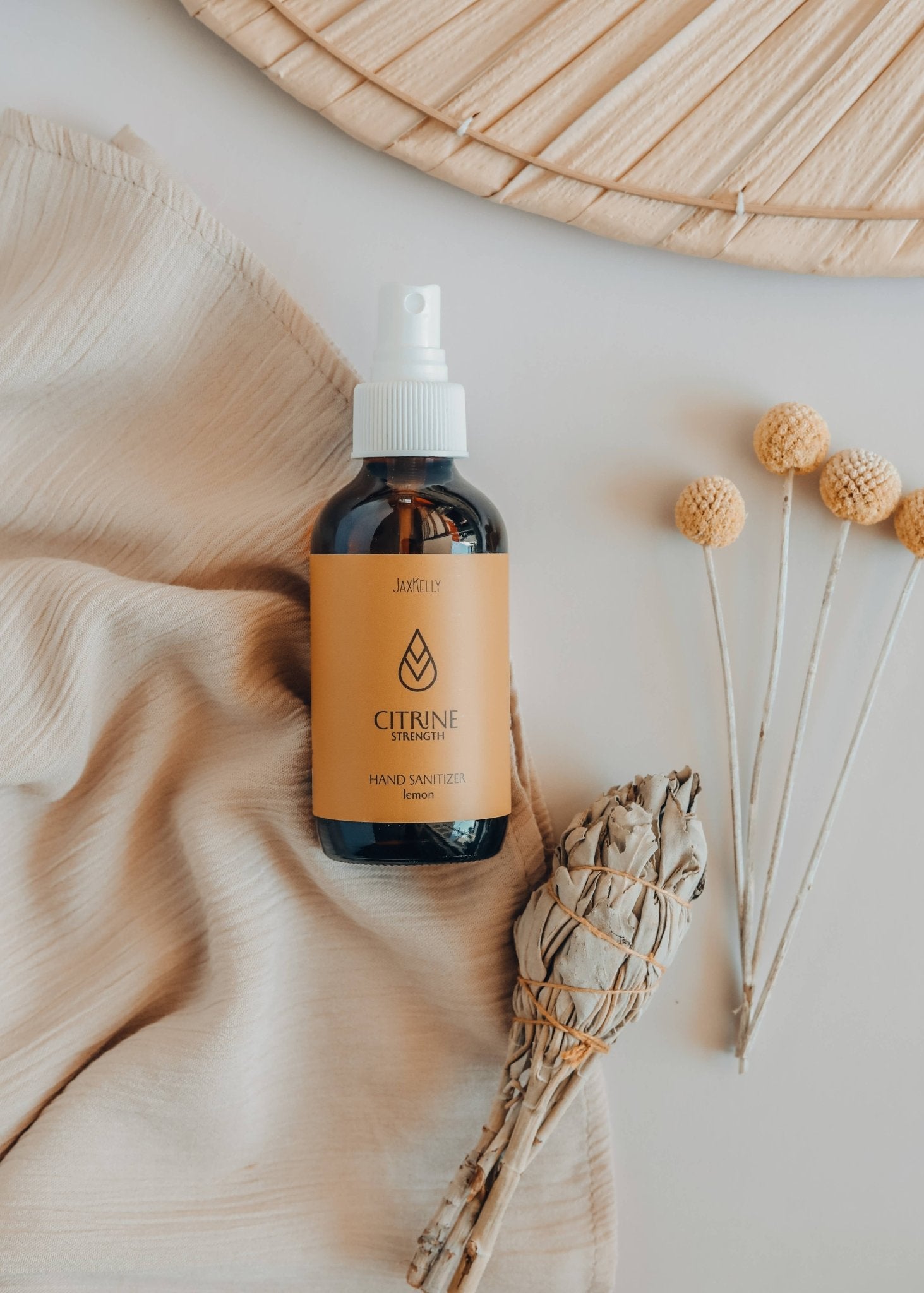 Citrine Hand Sanitizer - Spiral Circle