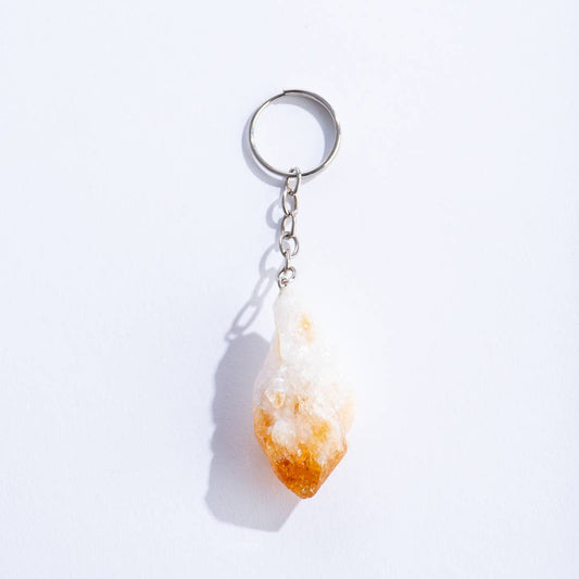 Citrine (Keychain) - Spiral Circle