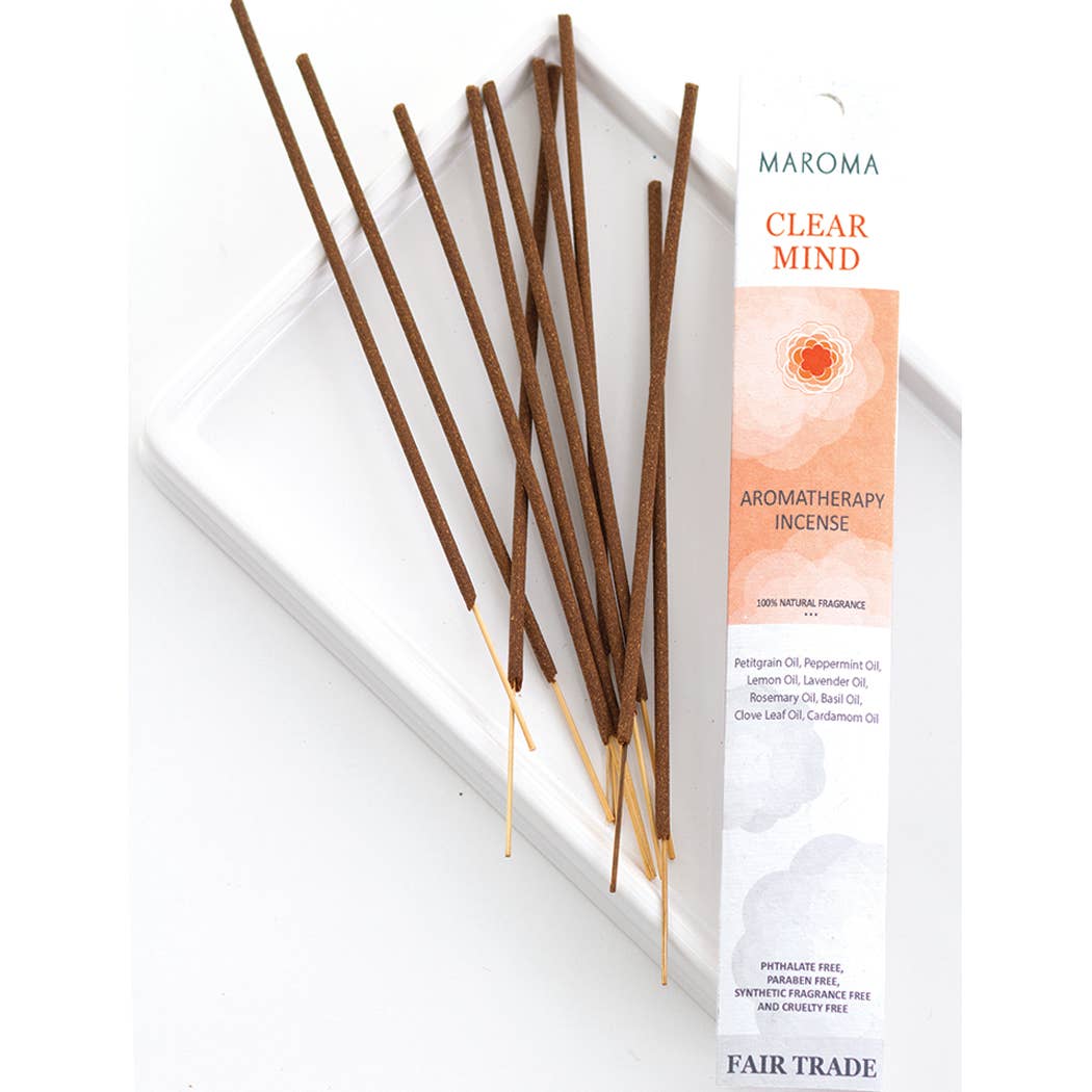 Clear Mind | Aromatherapy Incense Stick - Spiral Circle