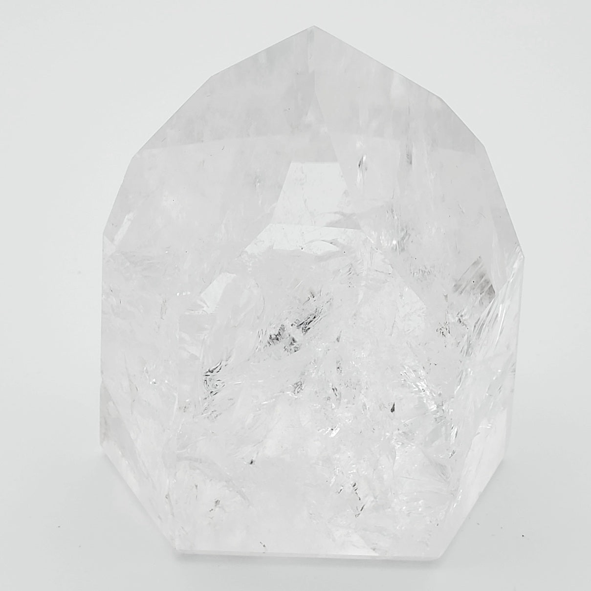 Clear Quartz Generator (Master Healer) - Spiral Circle