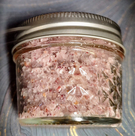 Coconut Rose Sea Salt Scrub - Spiral Circle