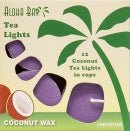 Coconut Tea Light Unscented Candles | 12 Pack - Spiral Circle
