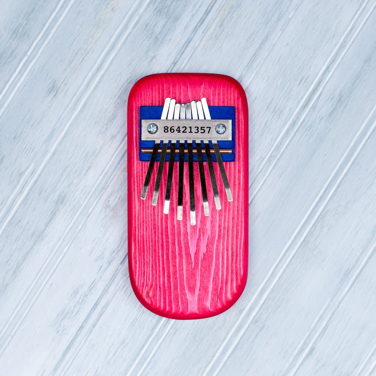 Color Pine Thumb Piano | Pink - Spiral Circle