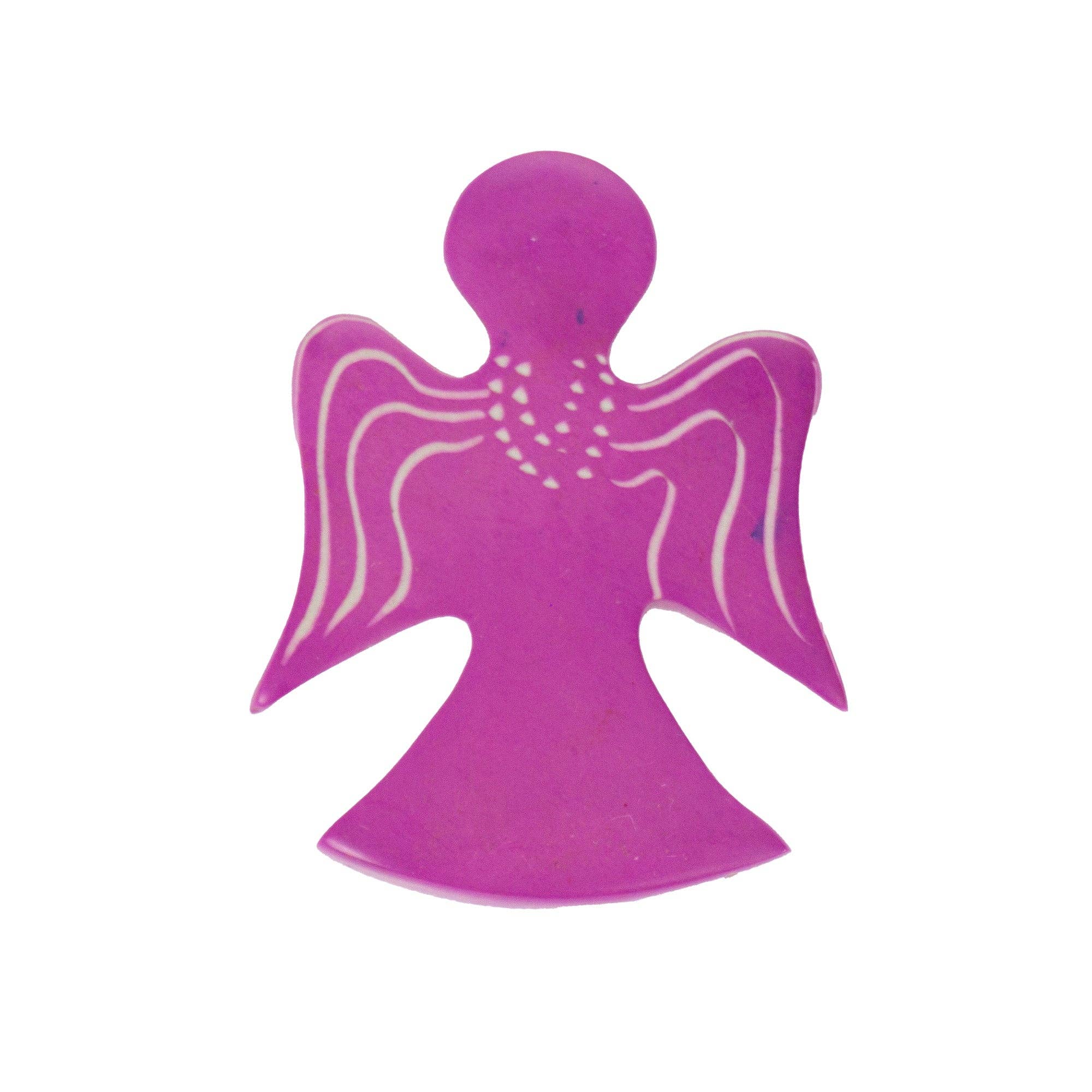 Colorful Soapstone Palm Angels - Spiral Circle