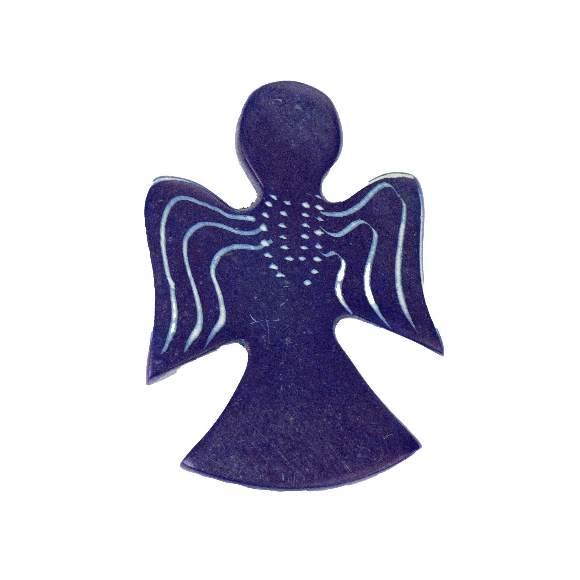 Colorful Soapstone Palm Angels - Spiral Circle