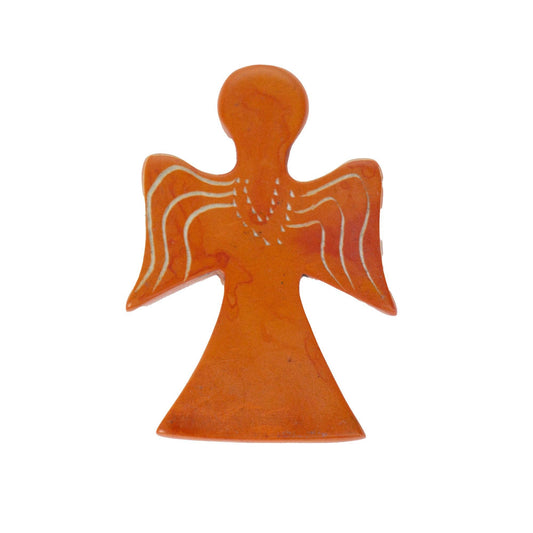 Colorful Soapstone Palm Angels - Spiral Circle