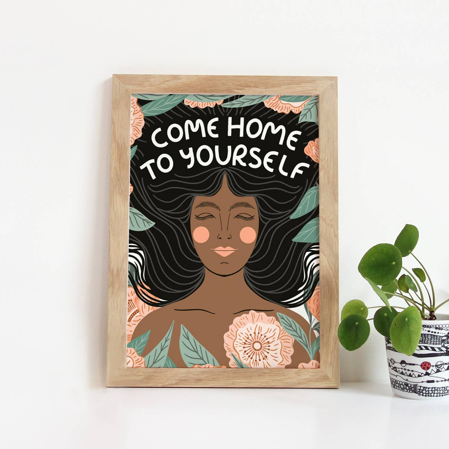 Come Home Art Print - Spiral Circle