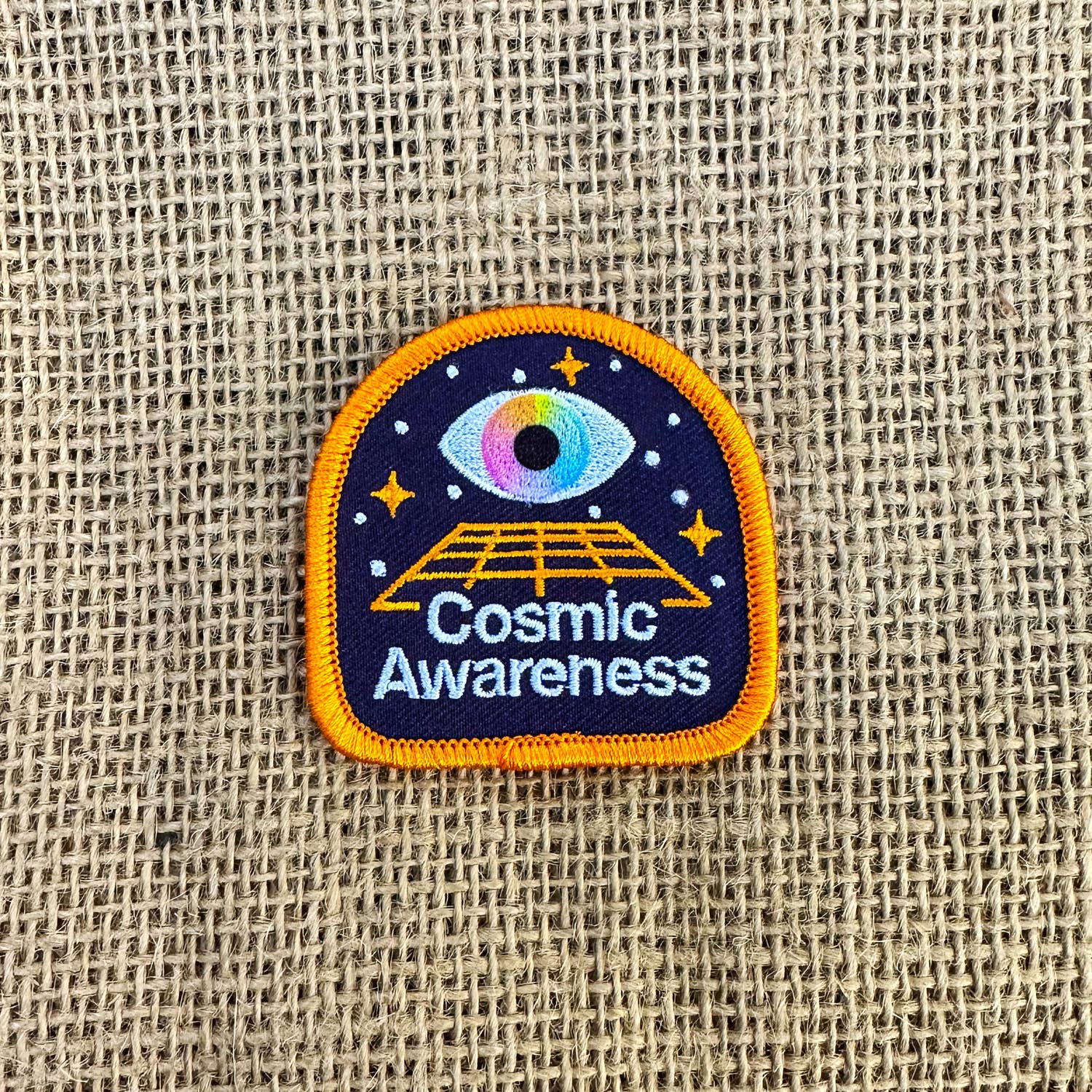Cosmic Awareness Patch - Spiral Circle