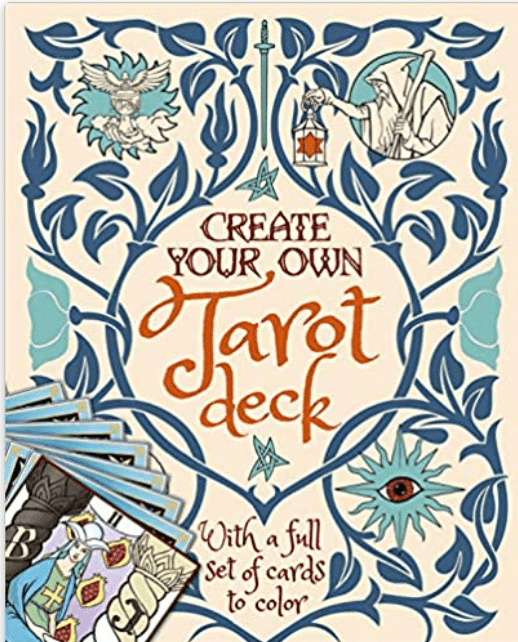 Create Your Own Tarot Deck | With a Full Set of Cards to Color - Spiral Circle