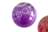 Crown Chakra Glass Sphere | Laser Etched | 2 inch - Spiral Circle