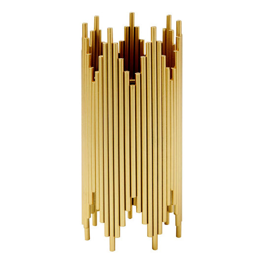 Crystal Ball Metal Stand – Cylinder - Spiral Circle