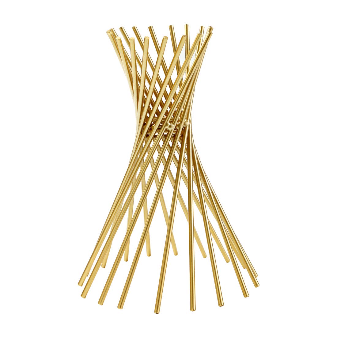 Crystal Ball Metal Stand – Tepee - Spiral Circle