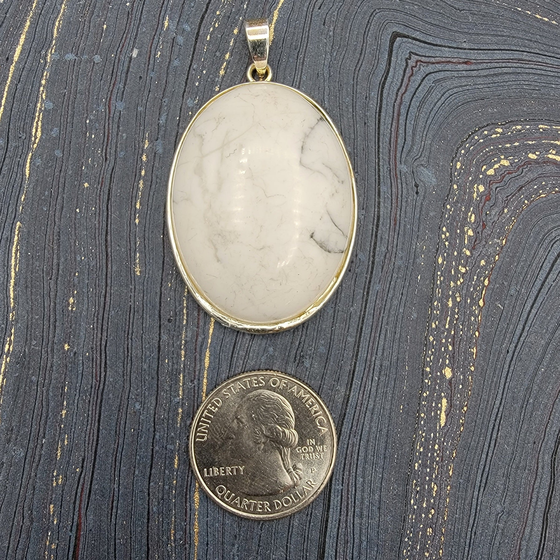 Crystal Pendant Simple - Spiral Circle