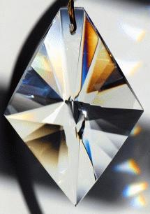 Crystal Rainbow Suncatcher | 89mm Kite XL - Spiral Circle