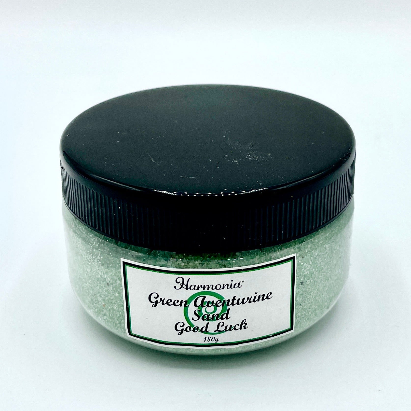 Crystal Sand | Aventurine, Green | Good Luck - Spiral Circle