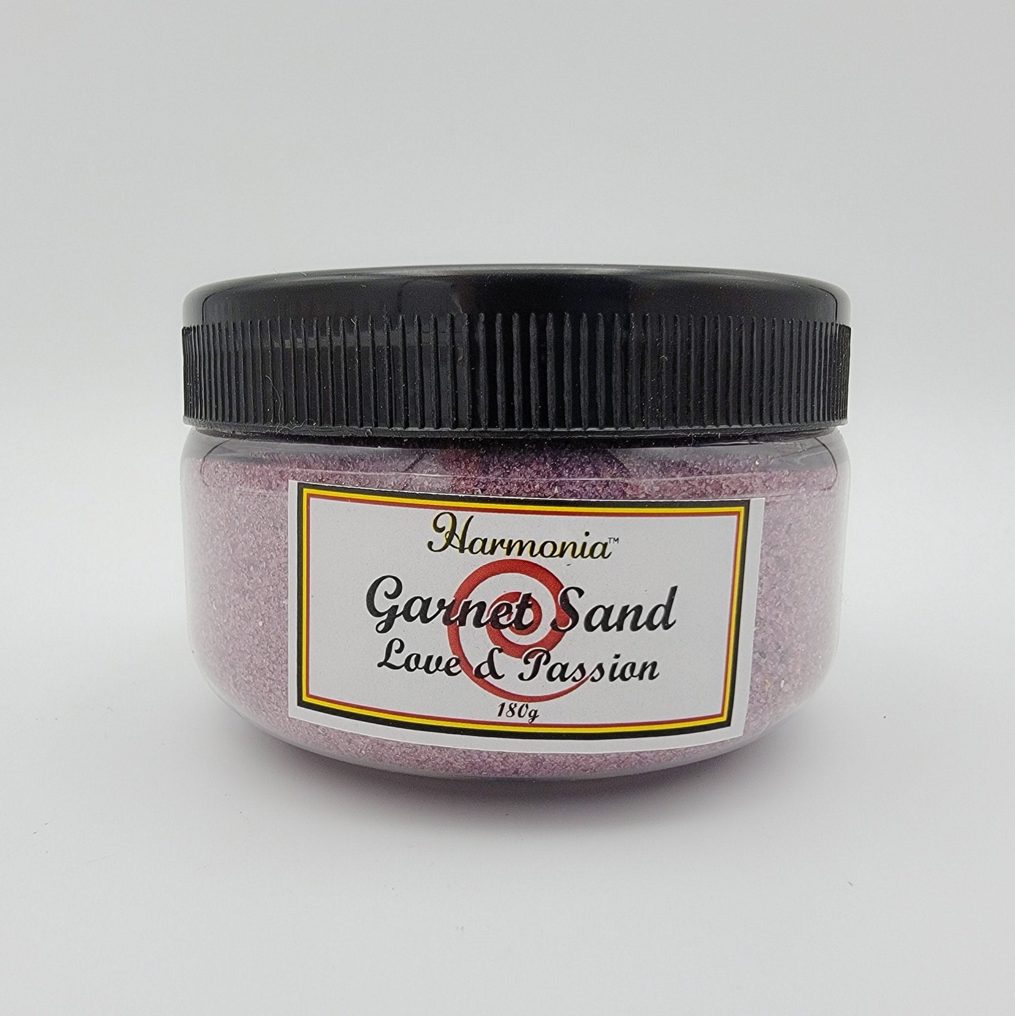 Crystal Sand | Garnet | Love & Passion - Spiral Circle