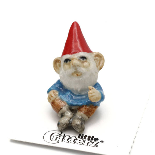 Dal Erf Gnome Porcelain Miniature - Spiral Circle
