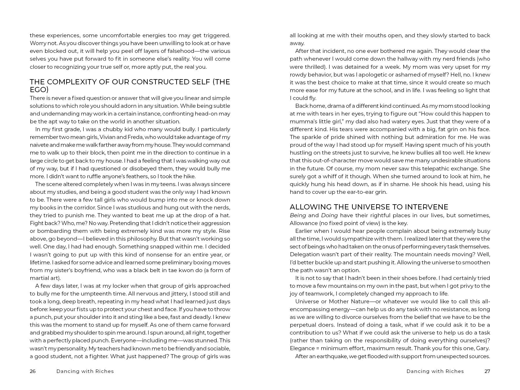 Dancing with Riches - Spiral Circle