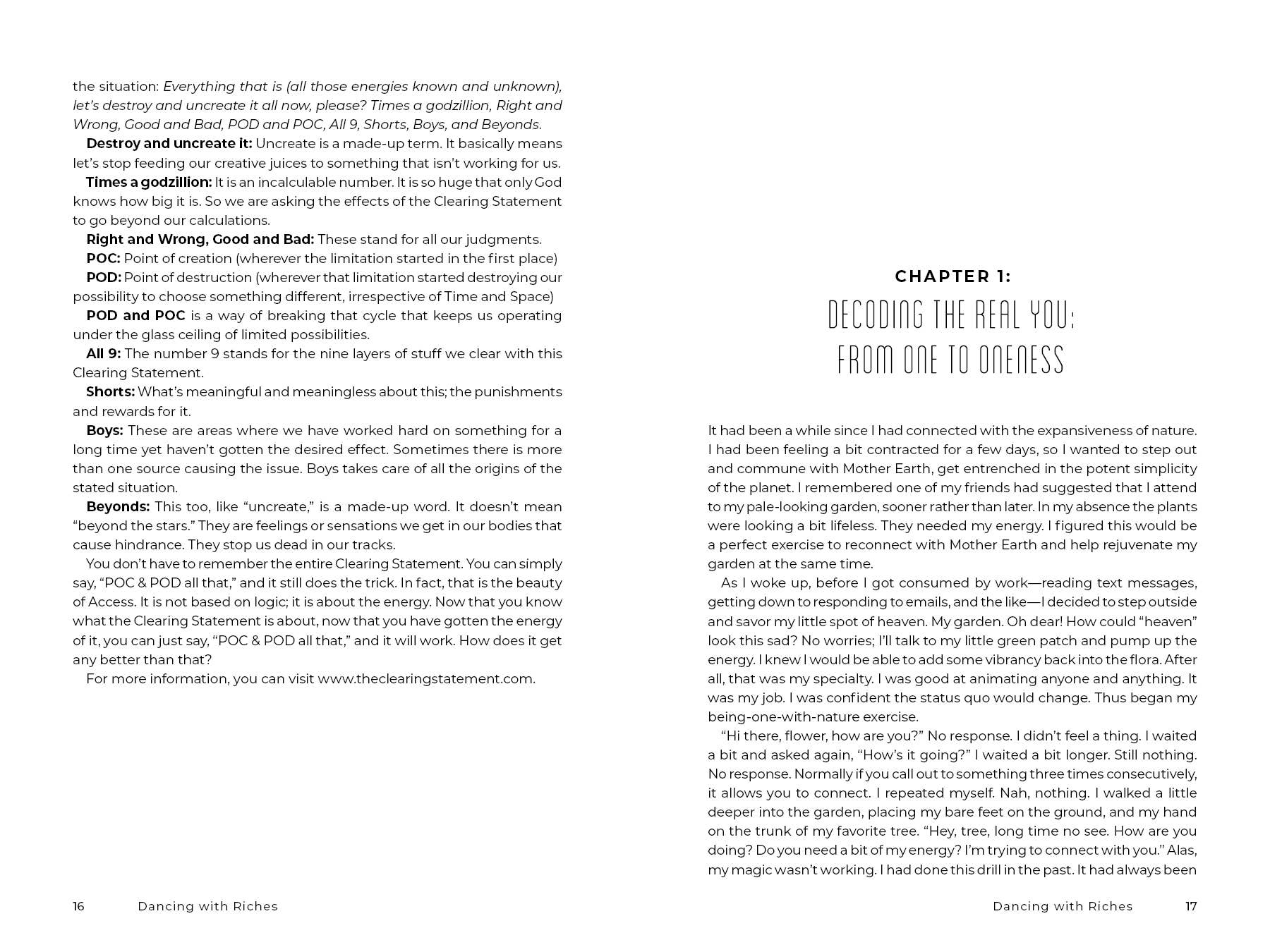 Dancing with Riches - Spiral Circle