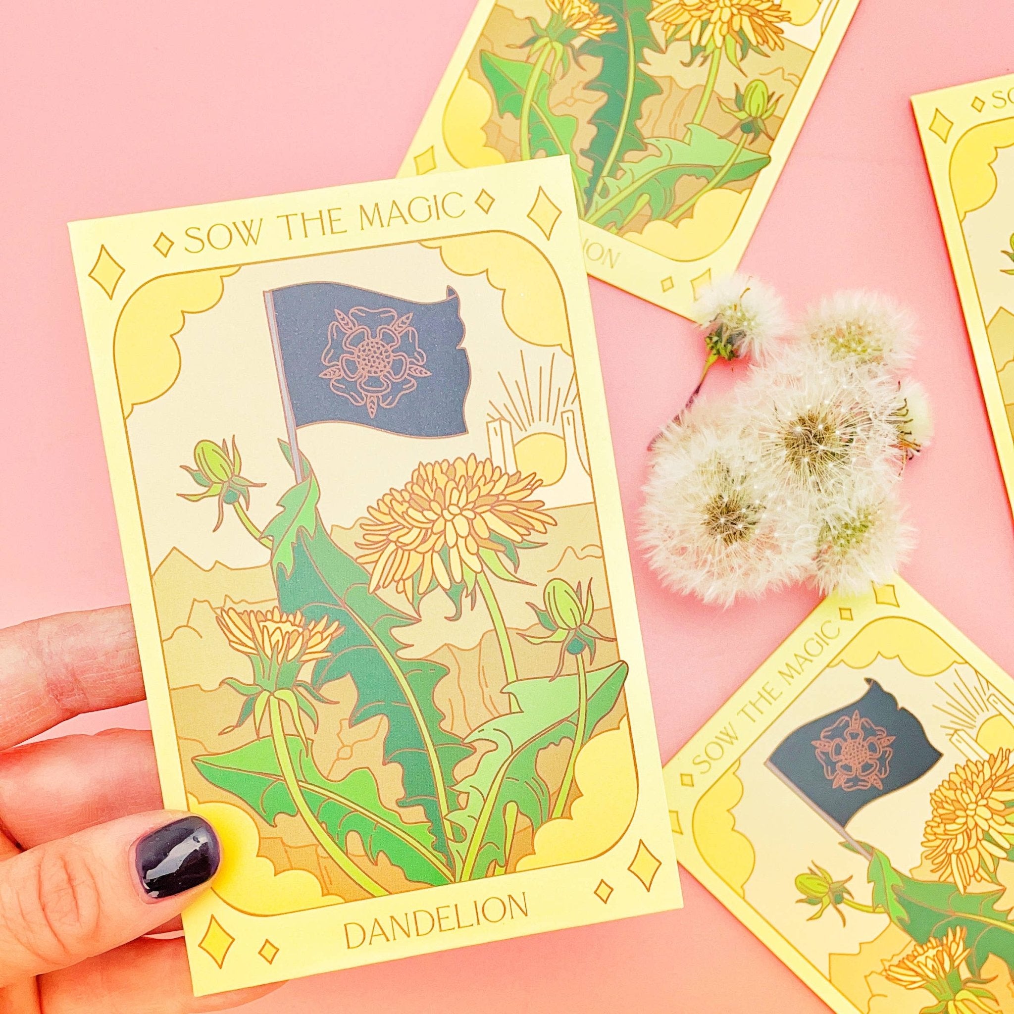 Dandelion | Tarot Garden and Gift Seed Packet - Spiral Circle
