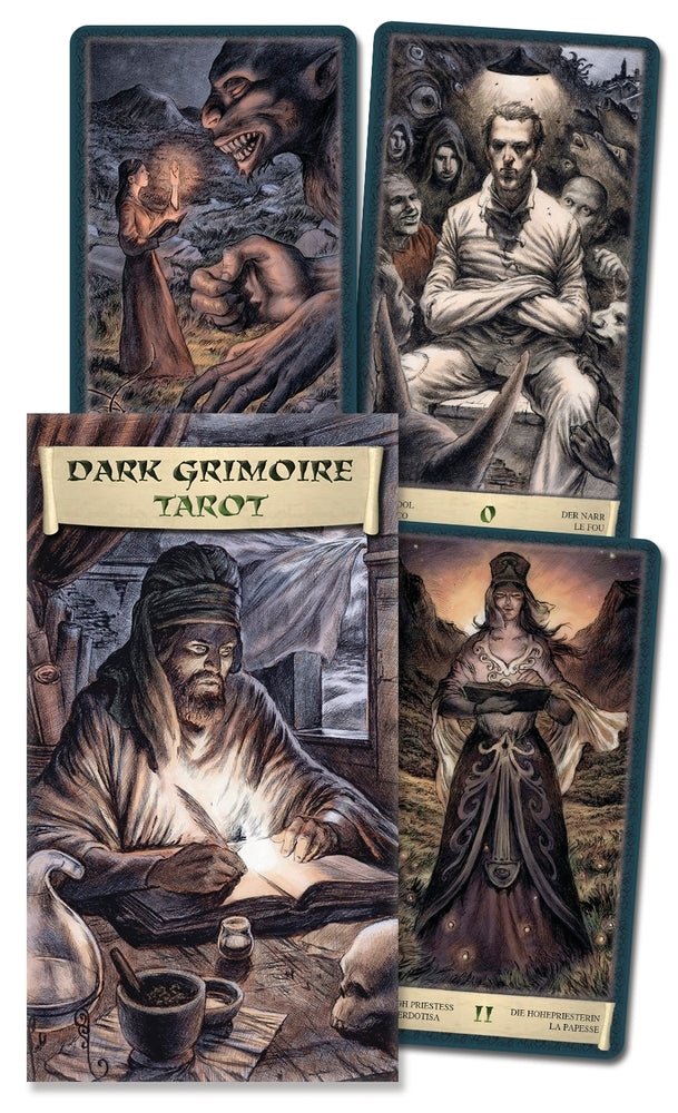 Dark Grimoire Tarot - Spiral Circle