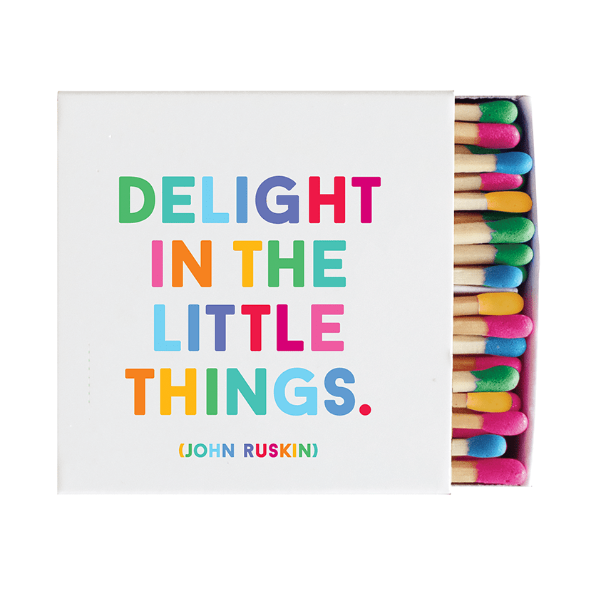 Delight in the Little Things | Matchbox - Spiral Circle