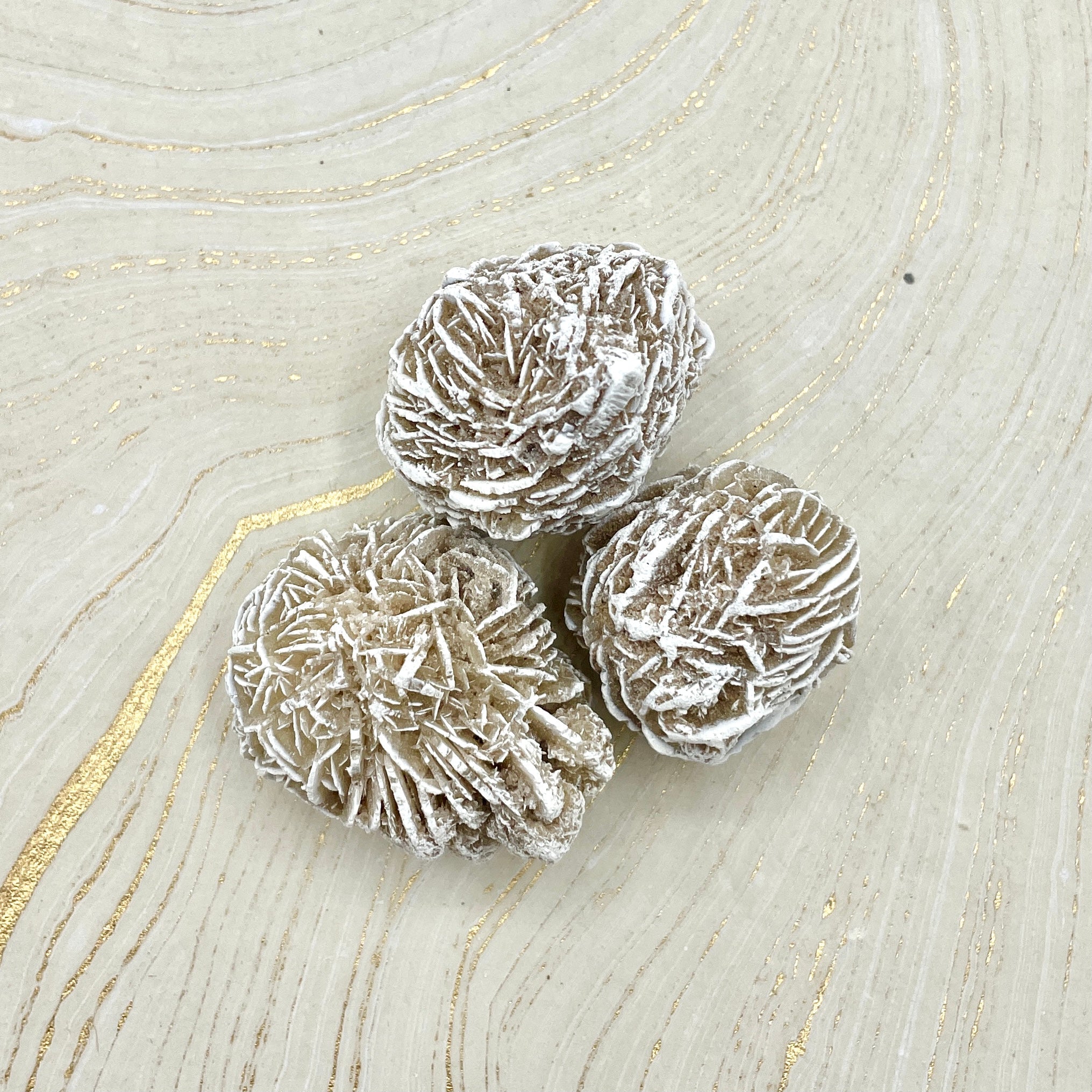 Desert Rose Selenite | Large - Spiral Circle