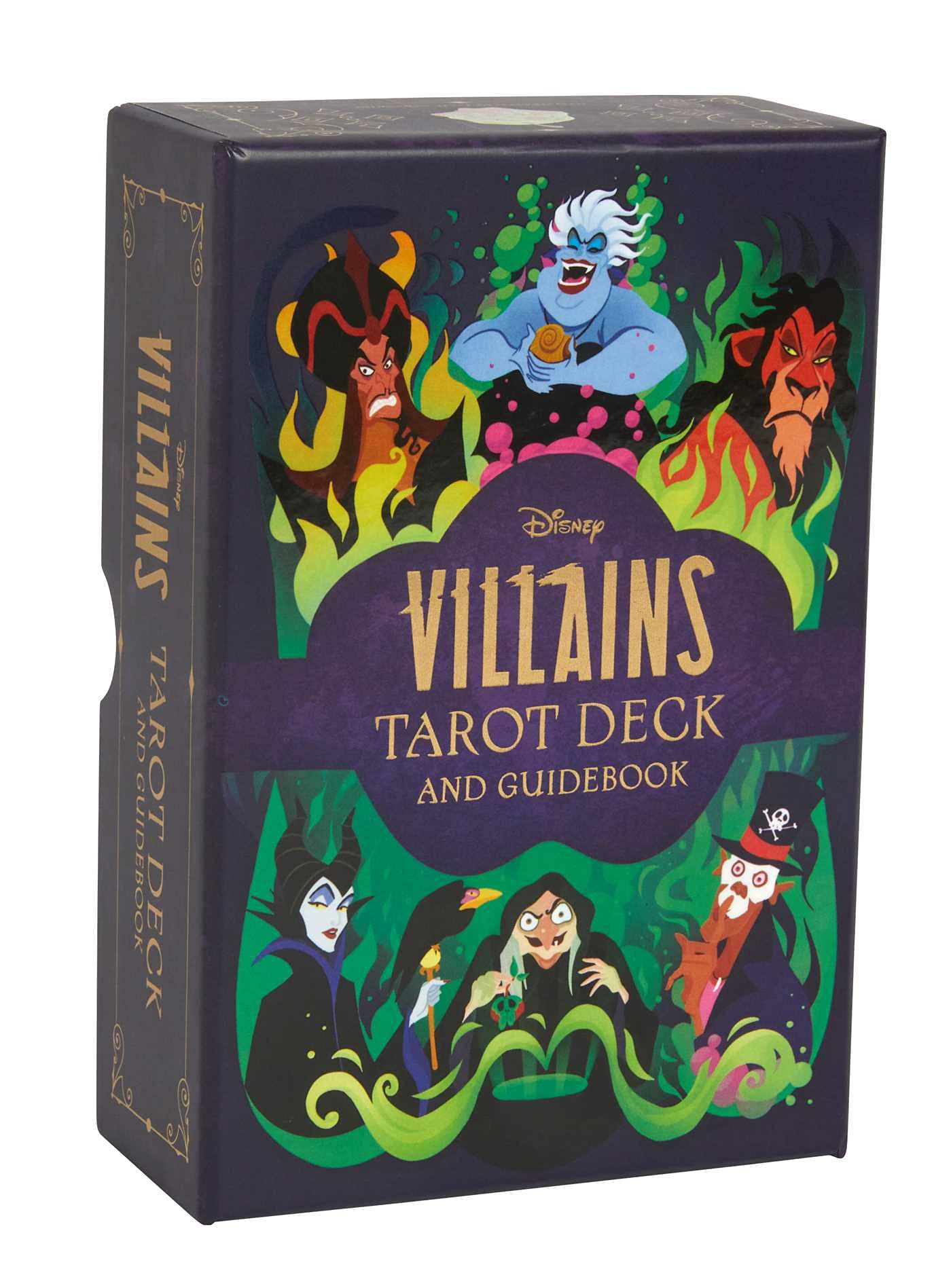 Disney Villains Tarot Deck and Guidebook | Movie Tarot Deck | Pop Culture Tarot - Spiral Circle