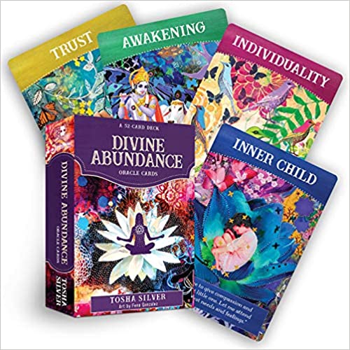 Divine Abundance Oracle Cards - Spiral Circle
