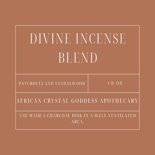 Divine Incense Blend Patchouli and Sandalwood - Spiral Circle